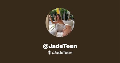 jadeteen onlyfans|JadeTeen (@officialjadeteen) .